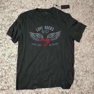 NWT John Varvatos Love Rocks NYC t-shirt